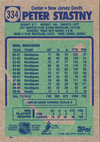 1990 Topps Peter Stastny #334