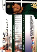 2000 Fleer Impact Eric Chavez #20