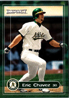 2000 Fleer Impact Eric Chavez #20