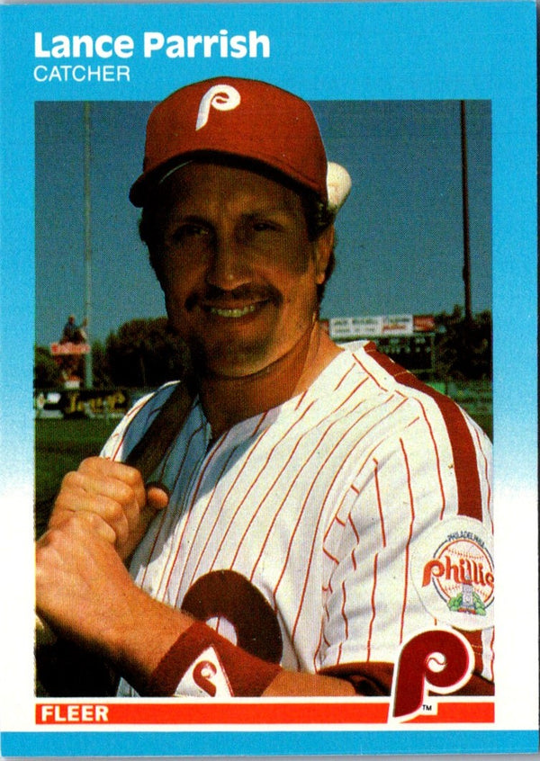 1987 Fleer Update Glossy Lance Parrish #U-96