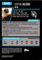2006 Bowman Chrome Draft Picks & Prospects Justin Jacobs #DP40