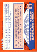 1988 Topps Greg Mathews #33