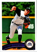 2011 Topps Ubaldo Jimenez