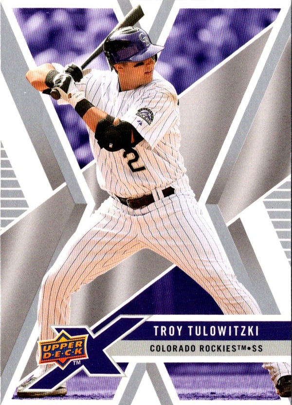 2008 Upper Deck X Troy Tulowitzki #38