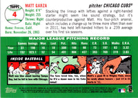 2012 Topps Archives Matt Garza #4