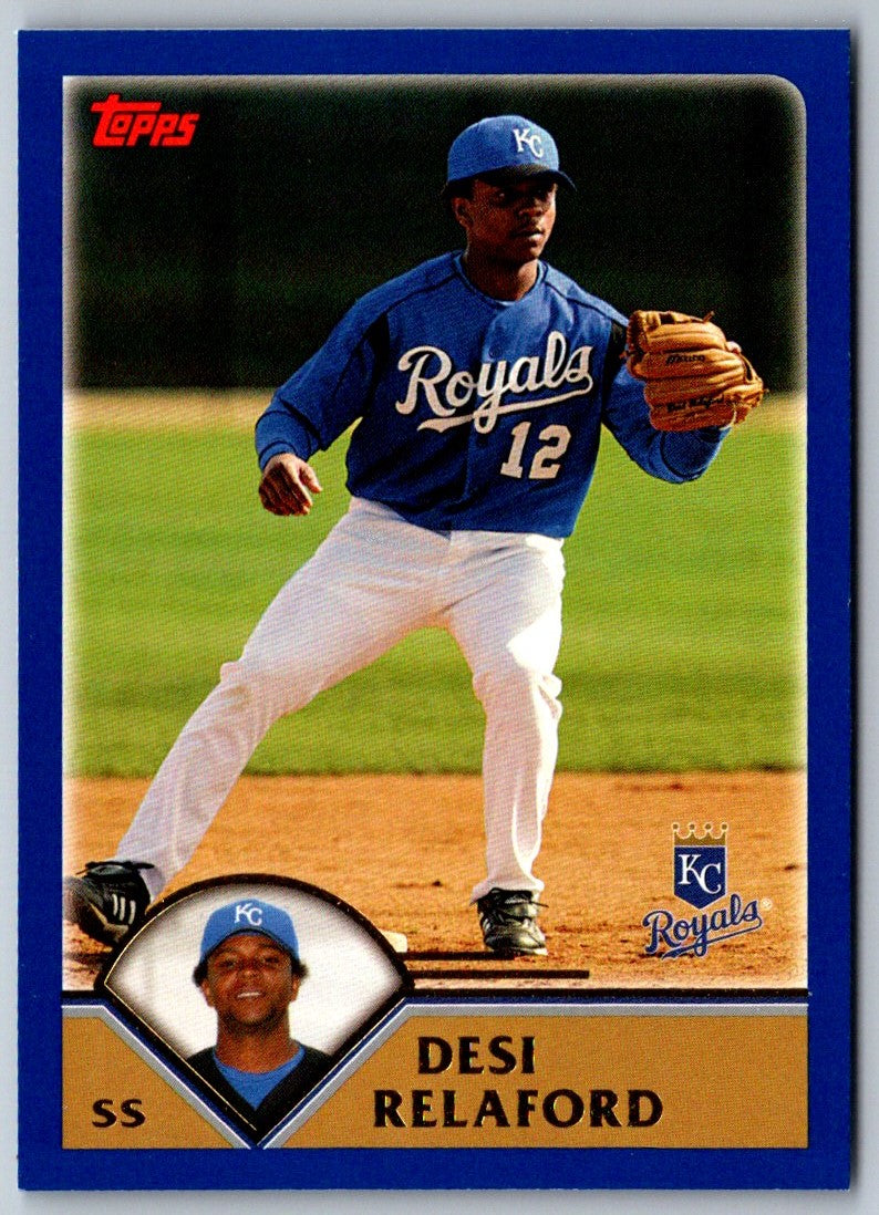 2003 Topps Desi Relaford