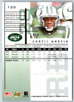 1998 Leaf Rookies And Stars Curtis Martin #125