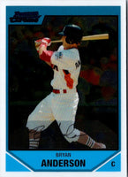 2007 Bowman Draft Picks & Prospects Chrome Bryan Anderson #BDPP87