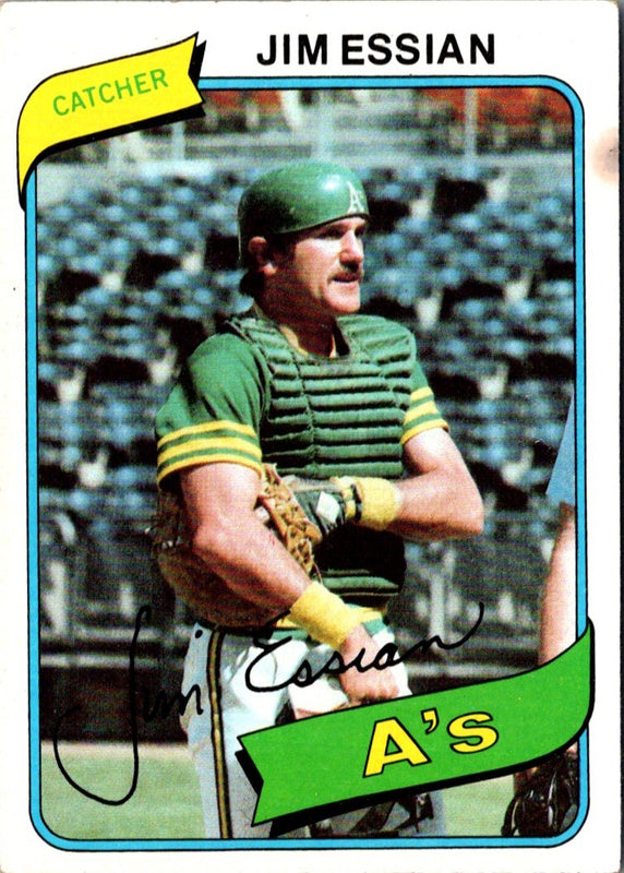 1980 Topps Jim Essian #341