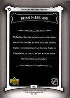 2006 Parkhurst Brian McFarlane #72