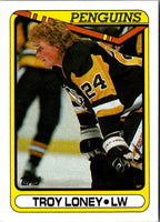 1990 O-Pee-Chee Troy Loney #347 Rookie