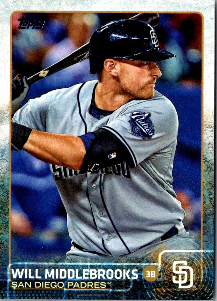 2015 Topps Limited Will Middlebrooks