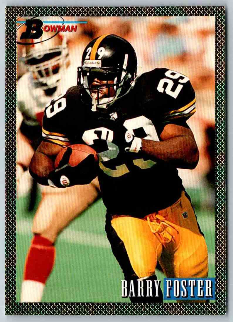 1993 Bowman Football Barry Foster