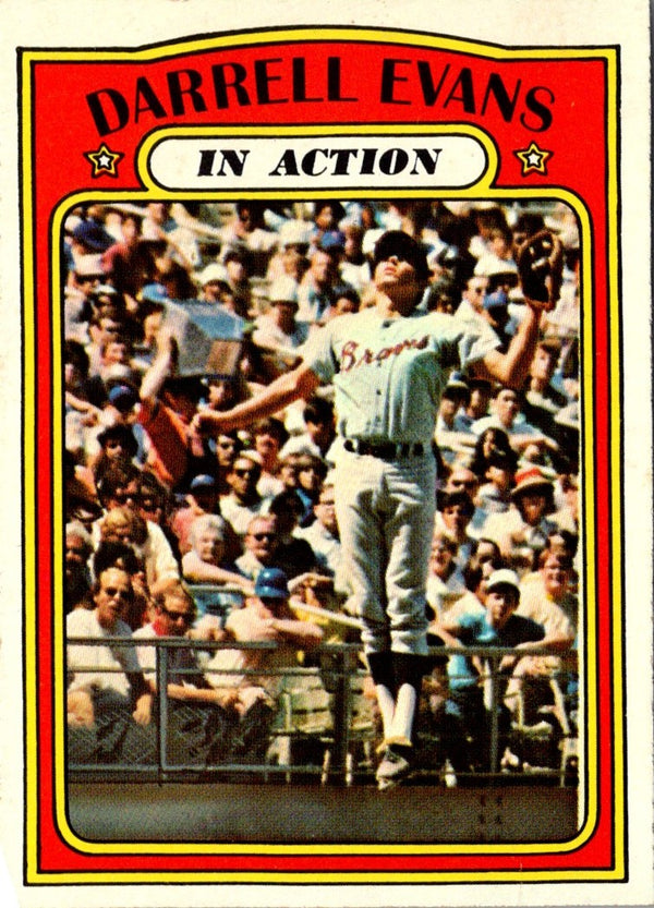 1972 Topps Darrell Evans #172 NM-MT