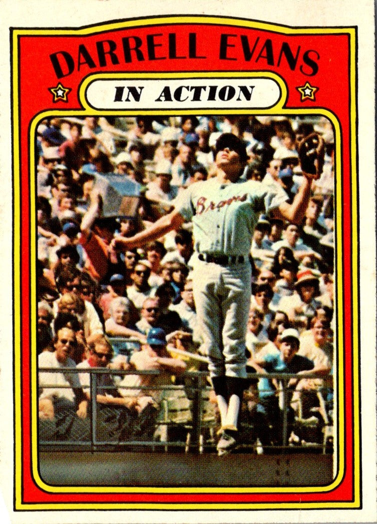 1972 Topps Darrell Evans