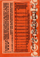 1988 O-Pee-Chee Dave Schmidt