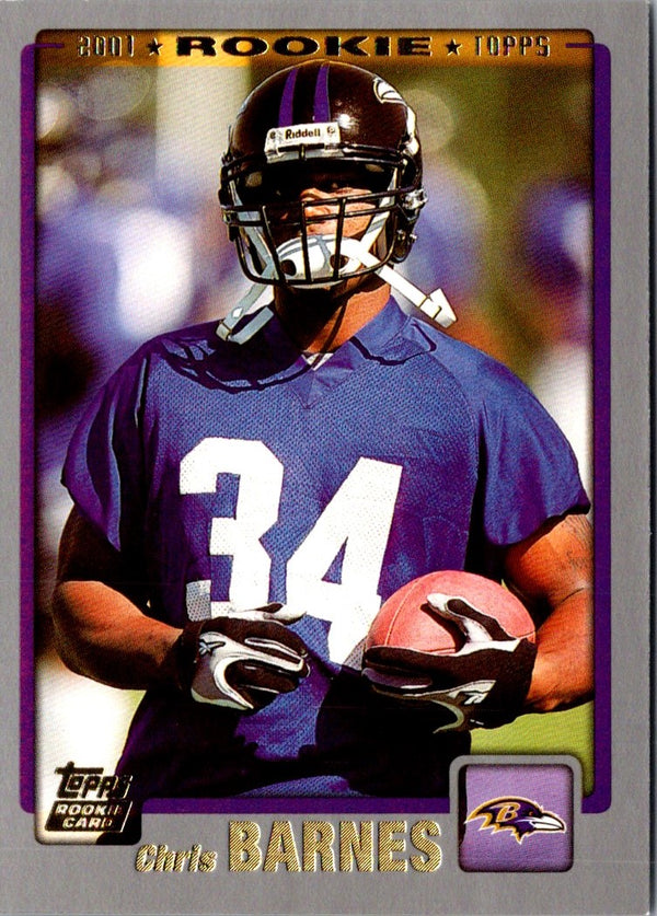 2001 Topps Chris Barnes #329 Rookie