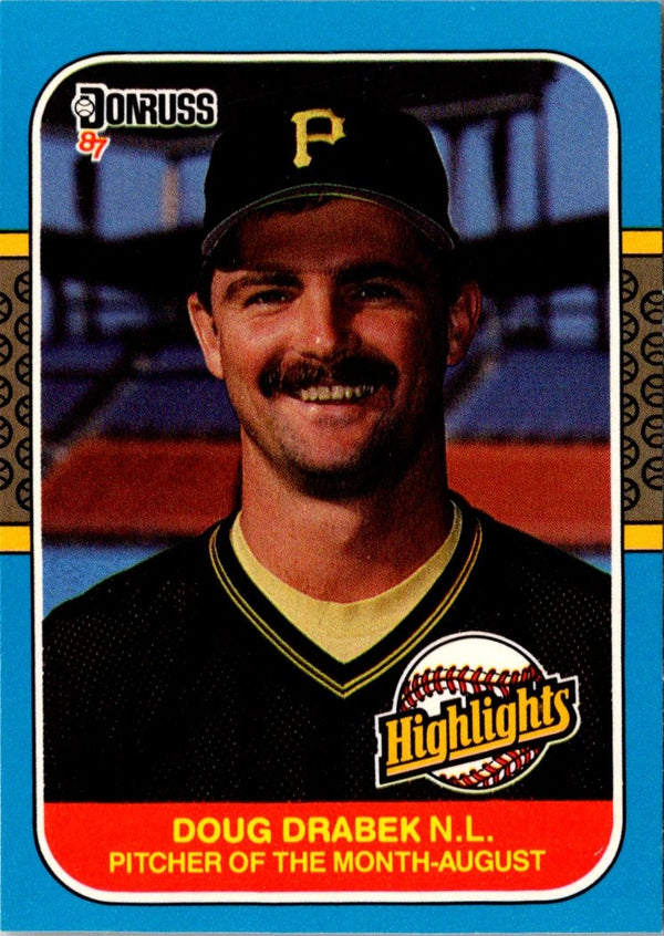 1987 Donruss Highlights Doug Drabek #32