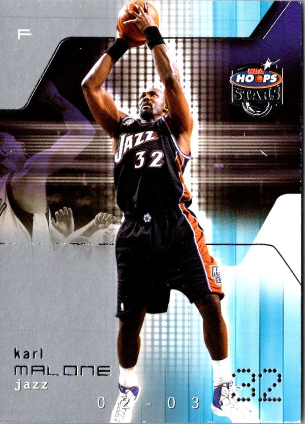 2002 Hoops Stars Karl Malone #52