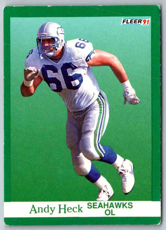 1991 Fleer Ultra Andy Heck #187