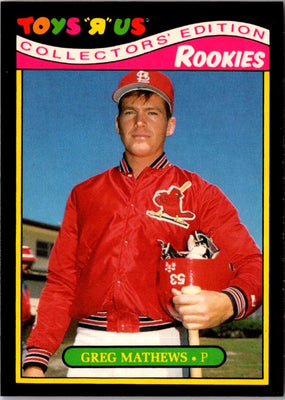 1988 Topps Greg Mathews #33