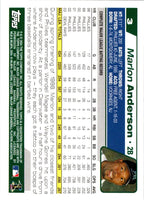 2004 Topps Opening Day Marlon Anderson #3