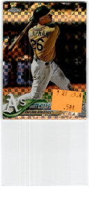 2017 Topps Chrome Sapphire Edition Oakland Athletics