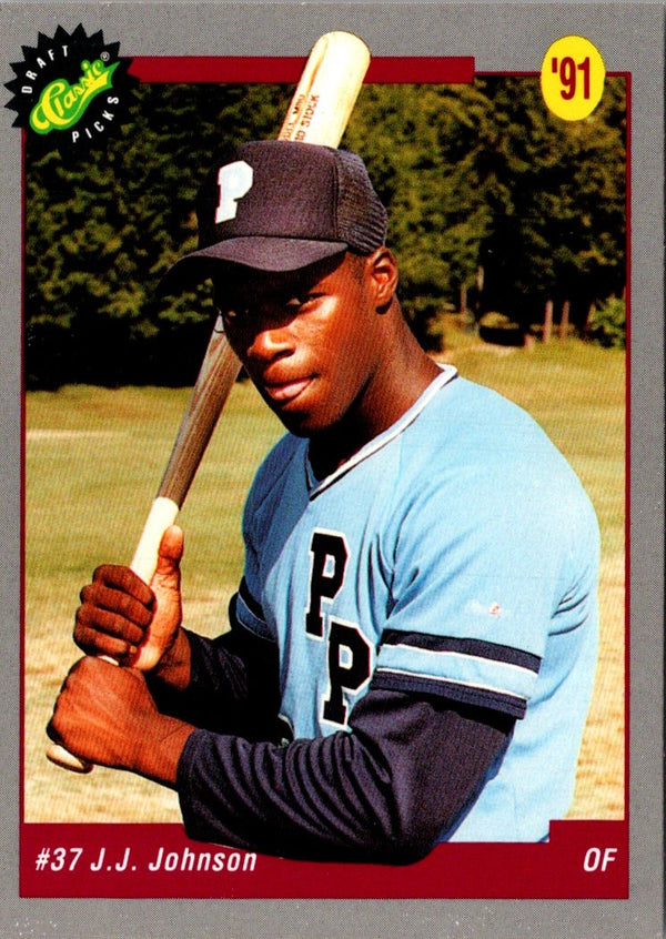 1991 Classic Draft Picks J.J. Johnson #33