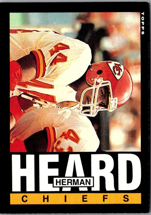 1985 Topps Herman Heard #275 Rookie