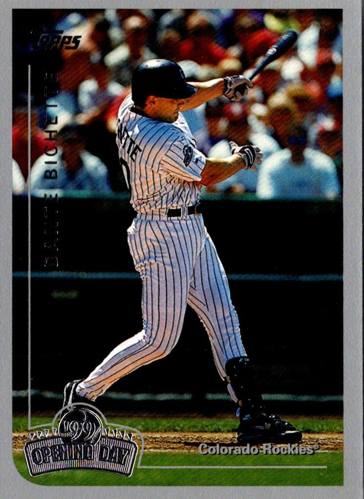 1999 Topps Opening Day Dante Bichette