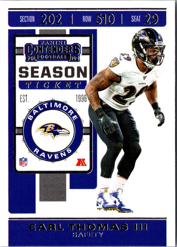 2018 Panini Earl Thomas III #268