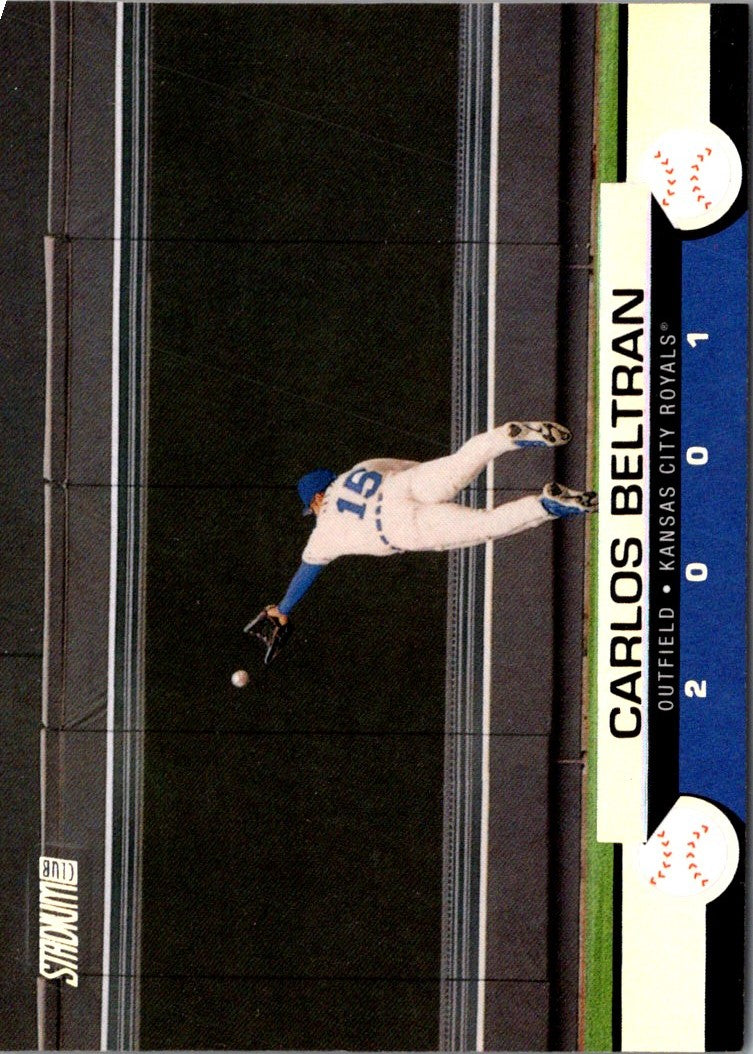 2001 Stadium Club Carlos Beltran