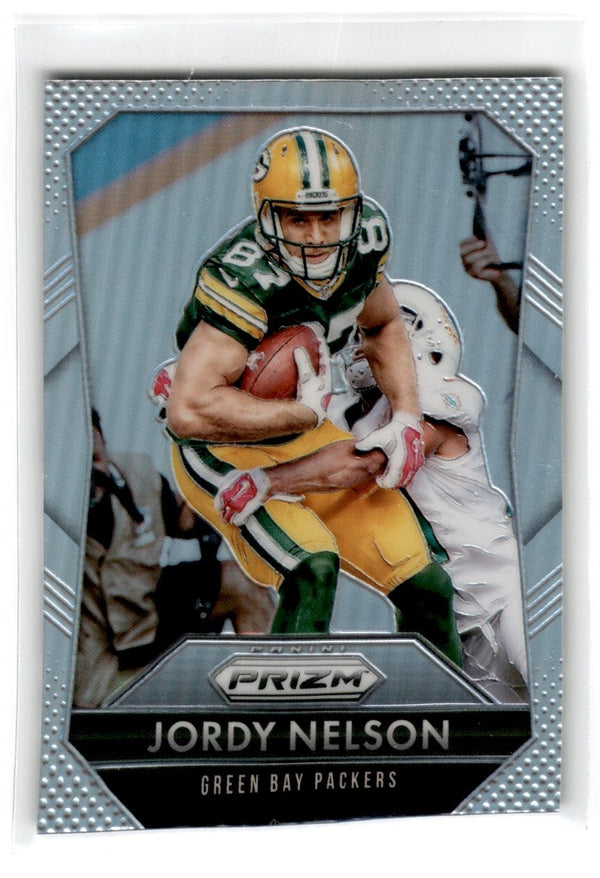 2015 Panini Prizm Green Jordy Nelson #145 Prizm