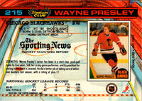 1991 Stadium Club Wayne Presley #215
