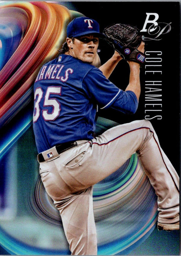 2018 Bowman Platinum Cole Hamels #85