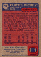 1985 Topps Curtis Dickey #262