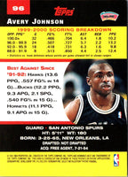 2000 Bowman's Best Avery Johnson #96