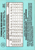 1986 Leaf Reid Nichols #224