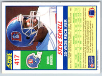 1990 Score Steve Sewell #417