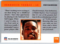 1991 ProLine Broderick Thomas #112