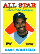 1988 Topps Dave Winfield