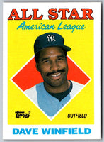 1988 Topps Dave Winfield #392