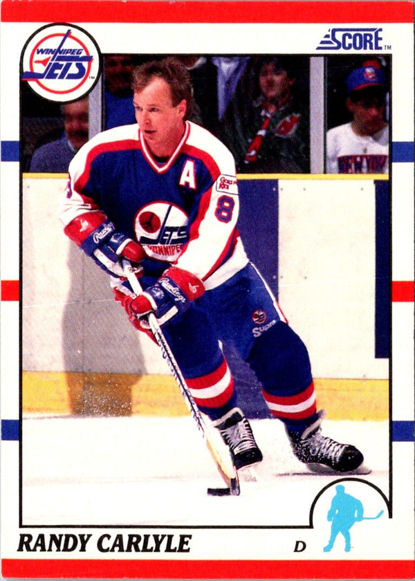 1990 Score Randy Carlyle #136