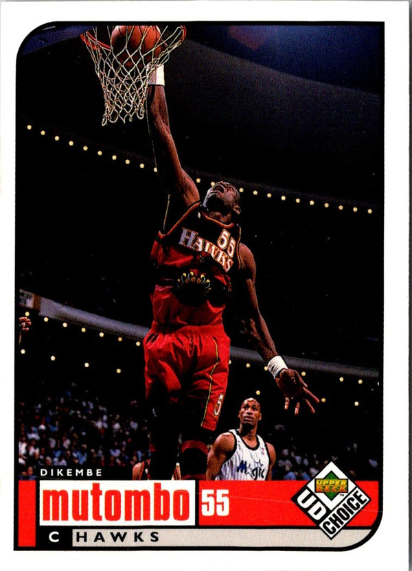 1998 UD Choice Preview Dikembe Mutombo #1