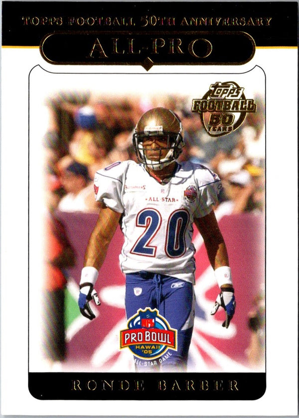 2005 Topps 1st Edition Ronde Barber #344