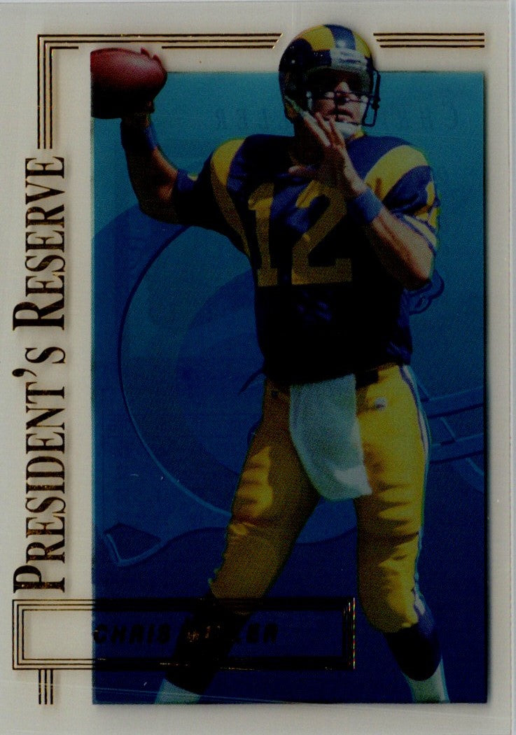 1996 Collector's Edge President's Reserve Chris Miller