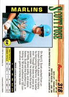 1993 Bowman Scott Pose #318 Rookie