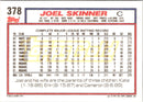 1992 Topps Joel Skinner