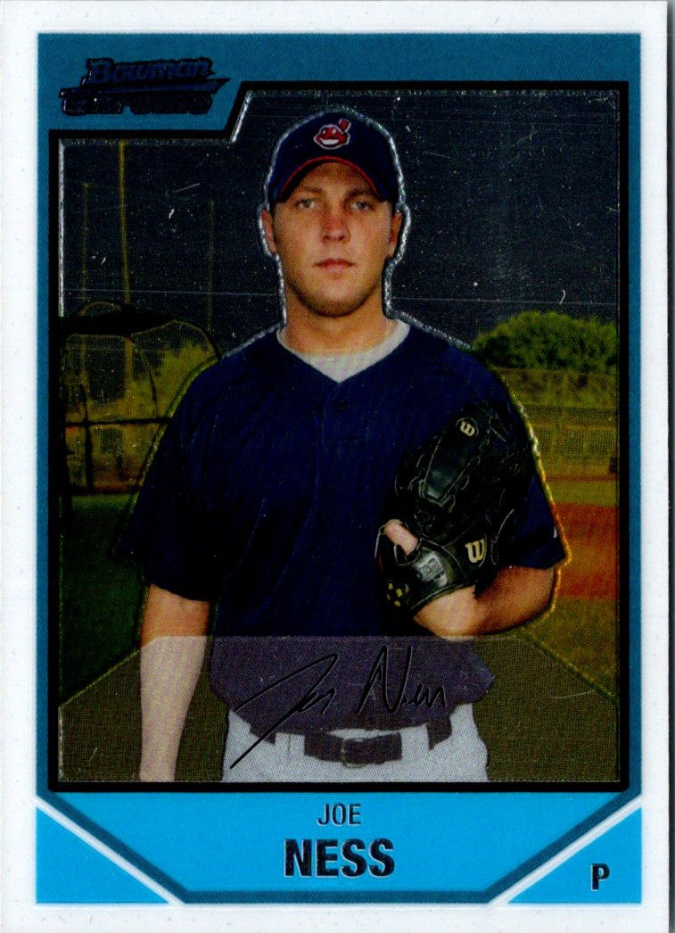 2007 Bowman Chrome Prospects Joe Ness