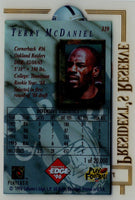 1996 Collector's Edge President's Reserve Terry McDaniel #339